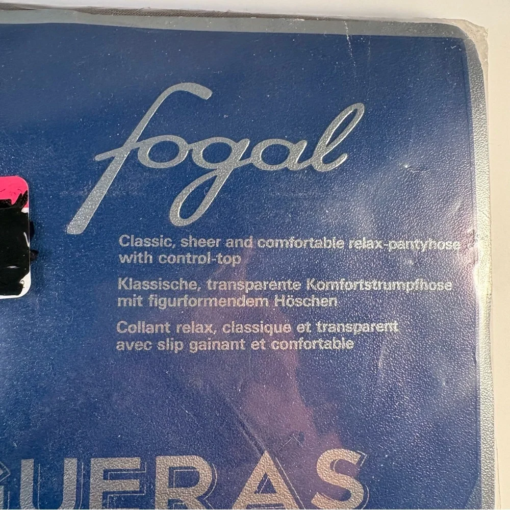 New Fogal Figuera Figueras 542 Women's‎ Pantyhose Sz Small Brown Career Dress